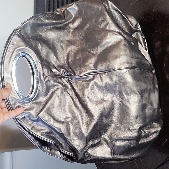 Vintage silver handbag - Picture 2 of 2